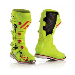 Bottes Acerbis X-Team Blanche et Noir 2019