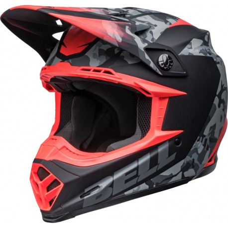 Casque Bell Moto-9 MIPS Venom 2022 Camo Rouge