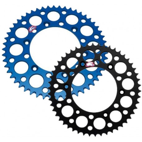 Couronne-Renthal-anti-boue-Noir-ou-bleu-pour-YZ-YZF