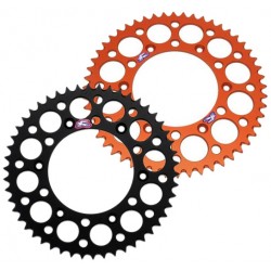 Couronne Renthal anti boue Noir ou orange pour SX/SXF