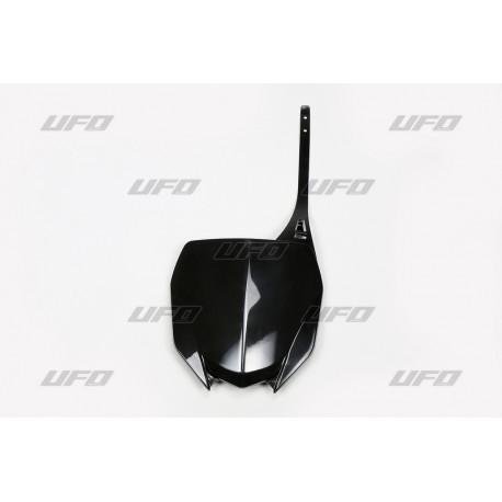 Plaque numéro frontale UFO noir Yamaha YZ450F