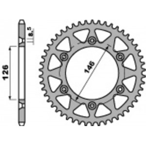 Couronne PBR acier standard 808 - 520