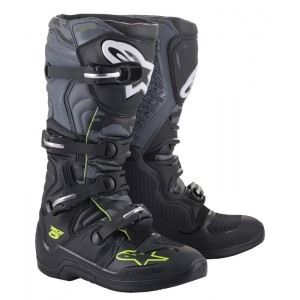 Botte Alpinestar Tech 5 Black Cool Grey Yellow Fluo