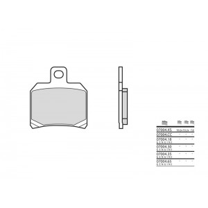 Plaquettes de frein BREMBO- 50 AE 1986-1996