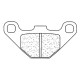 Plaquettes de frein CL BRAKES- 125 EUROPA/FUTURA 1990-1992