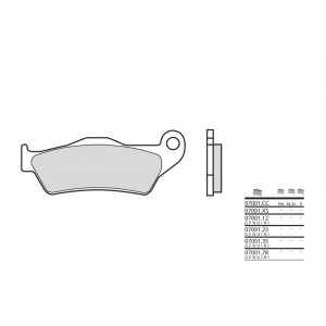 Plaquettes de frein BREMBO- 125 RS 1999-2005