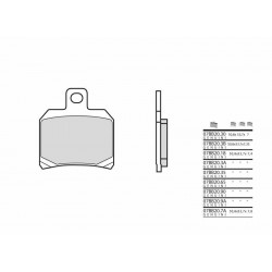 Plaquettes de frein BREMBO- 1000 ETV CAPONORD 2001-2008