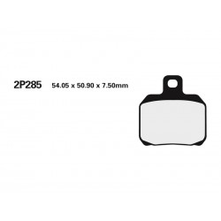 Plaquettes de frein NISSIN- 1000 FACTORY PISTA 2004