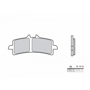Plaquettes de frein BREMBO- 1000 RST FUTURA 2001-2003