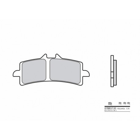 Plaquettes de frein BREMBO- 1000 RST FUTURA 2001-2003