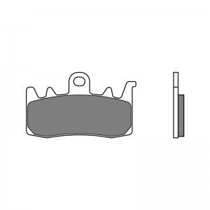 Plaquettes de frein BREMBO- 650 STARCK 1996-2001