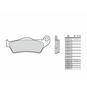 Plaquettes de frein BREMBO- EC/MC 125 1997-1999