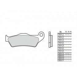 Plaquettes de frein BREMBO- EC/MC 250 1997-1999