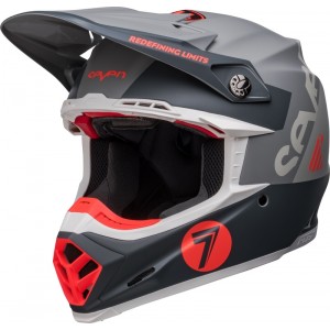 Casque Bell Moto-9S Flex Vanguard Seven Charbon 2023