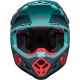 Casque Bell Moto-9S Flex Vanguard Seven Bleu Mat 2023