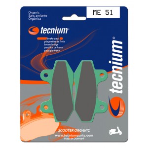 Plaquettes de frein TECNIUM- 50 MBX 1980-1982