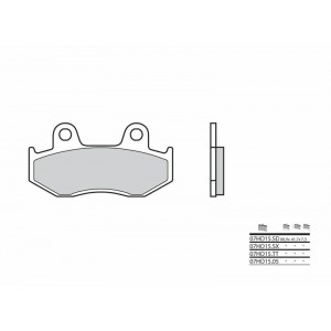 Plaquettes de frein BREMBO- 100 LEAD 2000-2008