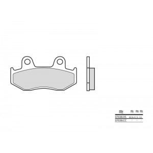 Plaquettes de frein BREMBO- SCV 110 2008-2009