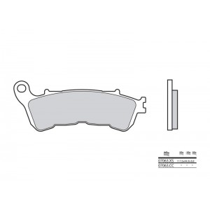 Plaquettes de frein BREMBO- FES 125 S-WING 2007-2011