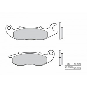 Plaquettes de frein BREMBO- CBR 125 R 2003-2019