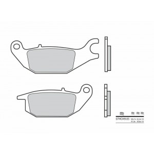 Plaquettes de frein BREMBO- CRM 125 R 1990-1998