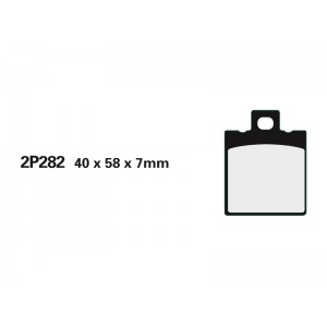 Plaquettes de frein NISSIN- 50 CB REPLICA 1999-2000