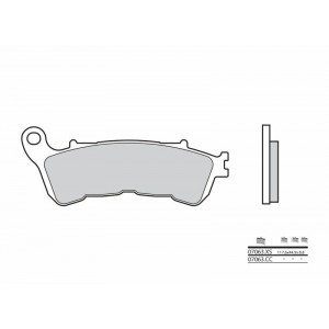 Plaquettes de frein BREMBO- NISS 250 JAZZ 2000-2004