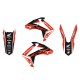 Kit déco BLACKBIRD Dream Graphic 4 Honda CRF450 13/16 CRF250 14/17