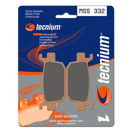 Plaquettes de frein TECNIUM- NISS 250 JAZZ 2000-2004