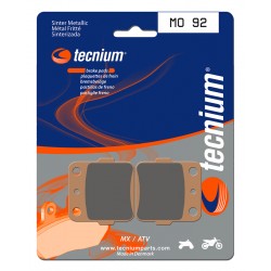 Plaquettes de frein TECNIUM- TRX 250 EX SPORTRAX/X 2001-2015