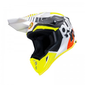 Casque Pull-In Race White Neon Yellow 2023