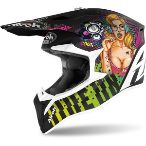 Casque Airoh WRAAP Pin Up