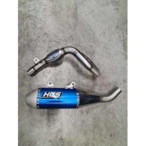 Ligne HGS COMPLETE INOX/ALU Bleu - KXF 250 17/22