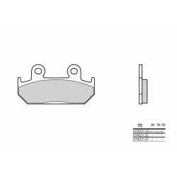 Plaquettes de frein BREMBO- VFR 400 R 1986-1988