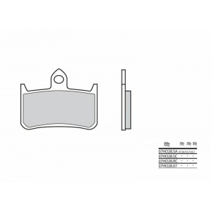 Plaquettes de frein BREMBO- VTR 400 R 1990