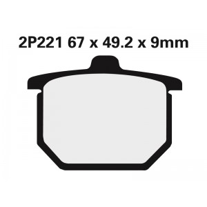 Plaquettes de frein NISSIN Off-Road- MSX 125 2014-2019