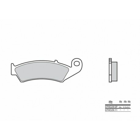 Plaquettes de frein BREMBO- FES 150 S-WING 2007-2011