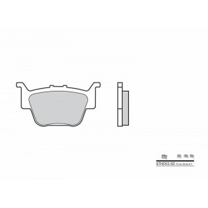 Plaquettes de frein BREMBO- XR 400 R 1996-2003