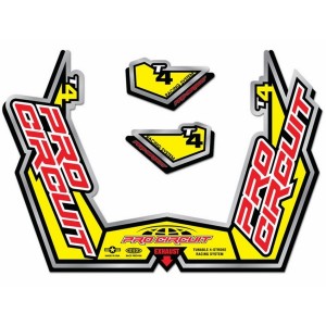 Sticker d'échappemetnt Pro-Circuit Ti-4R