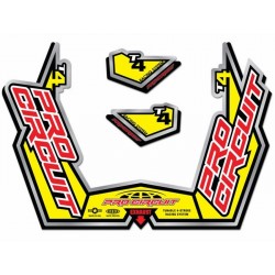 Sticker d'échappement Pro-Circuit T-4