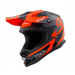 KENNY CASQUE TRACK ENFANT ORANGE/GRIS