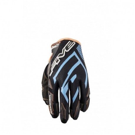 Gants Five MXF PRO RIDER S Orange/Noir/Bleu