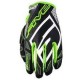 Gants Five MXF PRO RIDER S Noir/Vert fluo