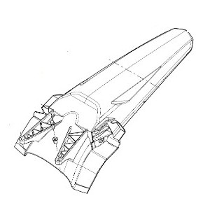 Garde boue arrière Fantic 125 XX 2023