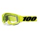 Lunette 100% Racecraft 2 Jaune Ecran Clair