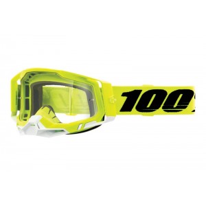 Lunette 100% Racecraft 2 Jaune Ecran Clair