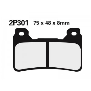 Plaquettes de frein NISSIN Off-Road- CBR 600 RR 2005-2006