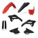 FULL KIT PLASTIQUES ACERBIS ROUGE/NOIR CRF450 2021-23 / CRF250 2022-23