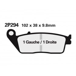 Plaquettes de frein NISSIN- SW-T 600 2011-2013