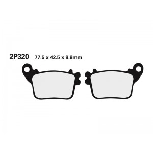 Plaquettes de frein NISSIN- CBF 600 S ABS 2008-2011